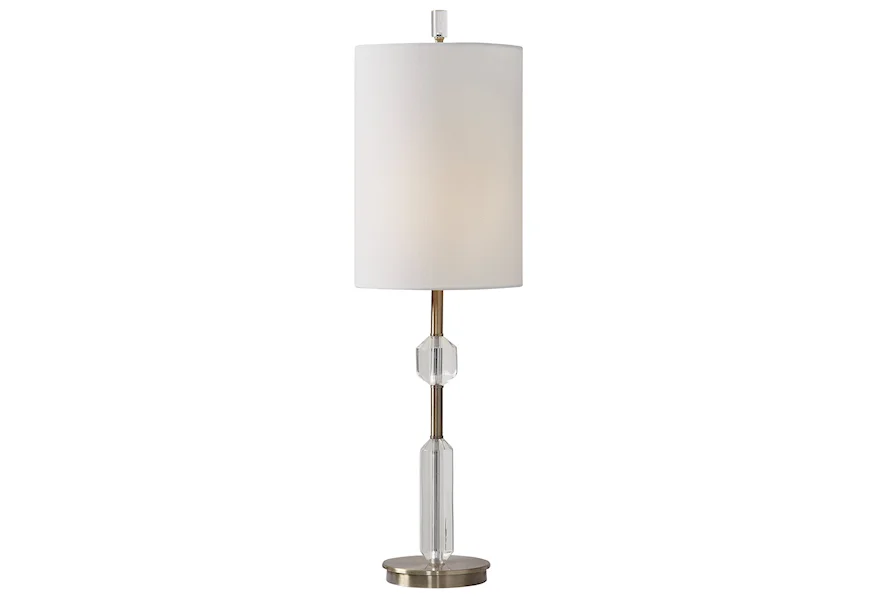 Buffet Lamps Margo Cut Crystal Buffet Lamp by Uttermost at Walker's Furniture