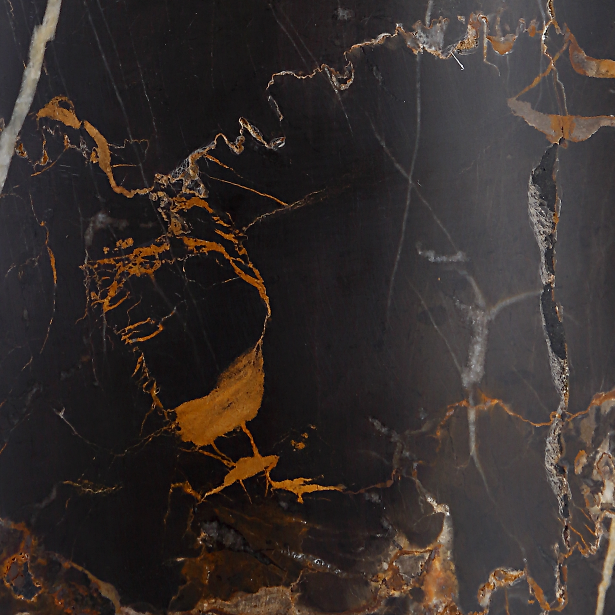 Jenson Black Marble Buffet Lamp