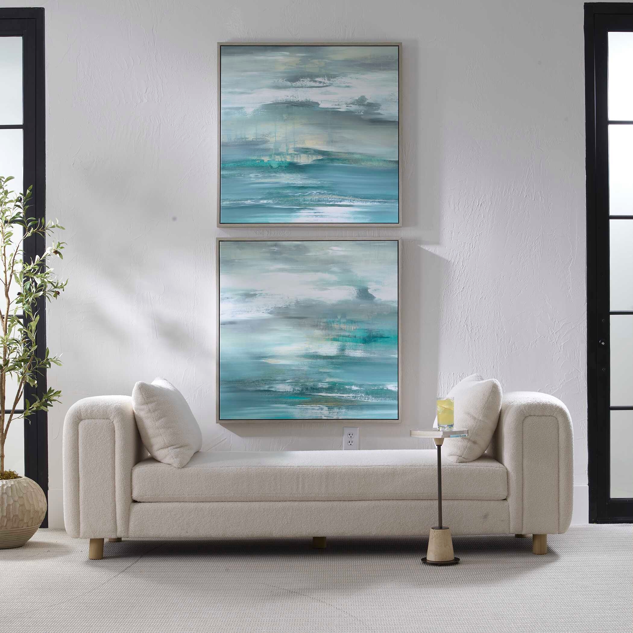 Tranquil State Of Mind Framed Canvases S/2