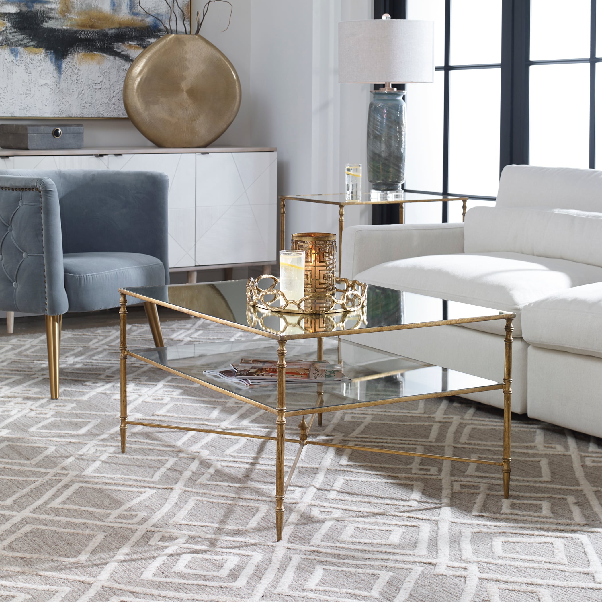 Uttermost Accent Furniture - Occasional Tables Henzler Coffee Table