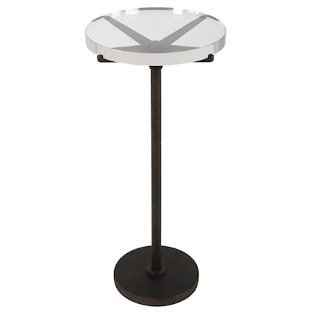 Forge Industrial Accent Table