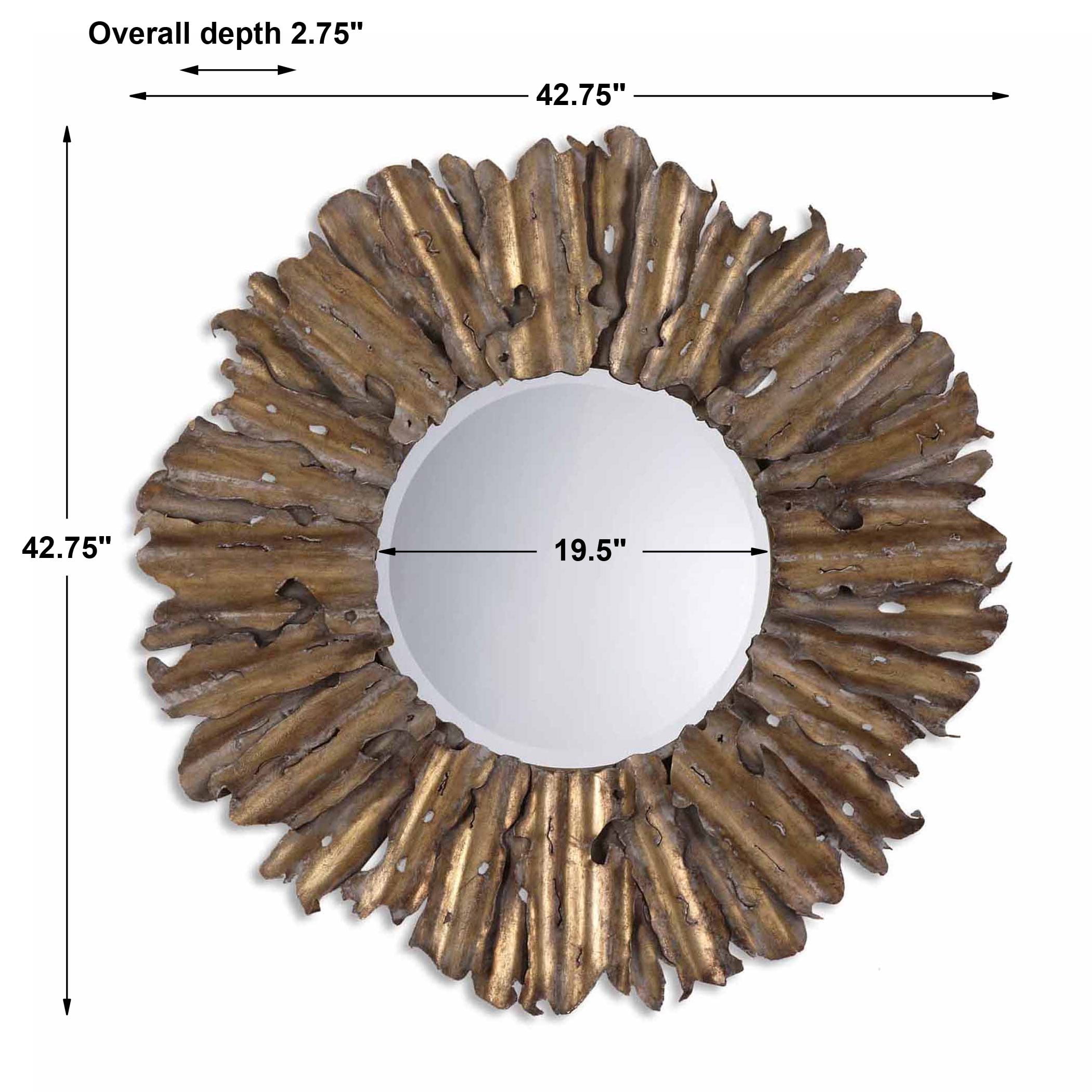 Uttermost Mirrors - Round Hemani