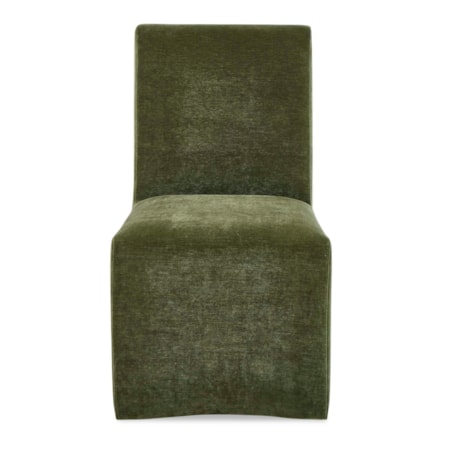 Moro Armless Moss Dining Chair