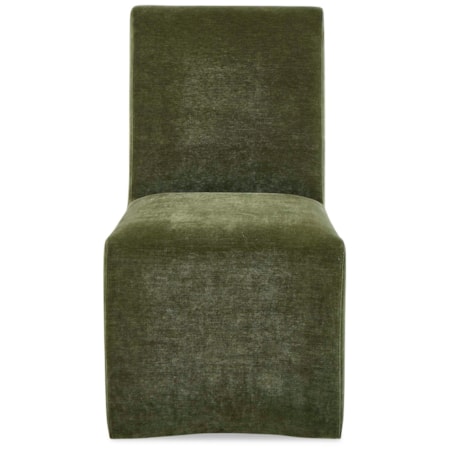 Moro Armless Moss Dining Chair