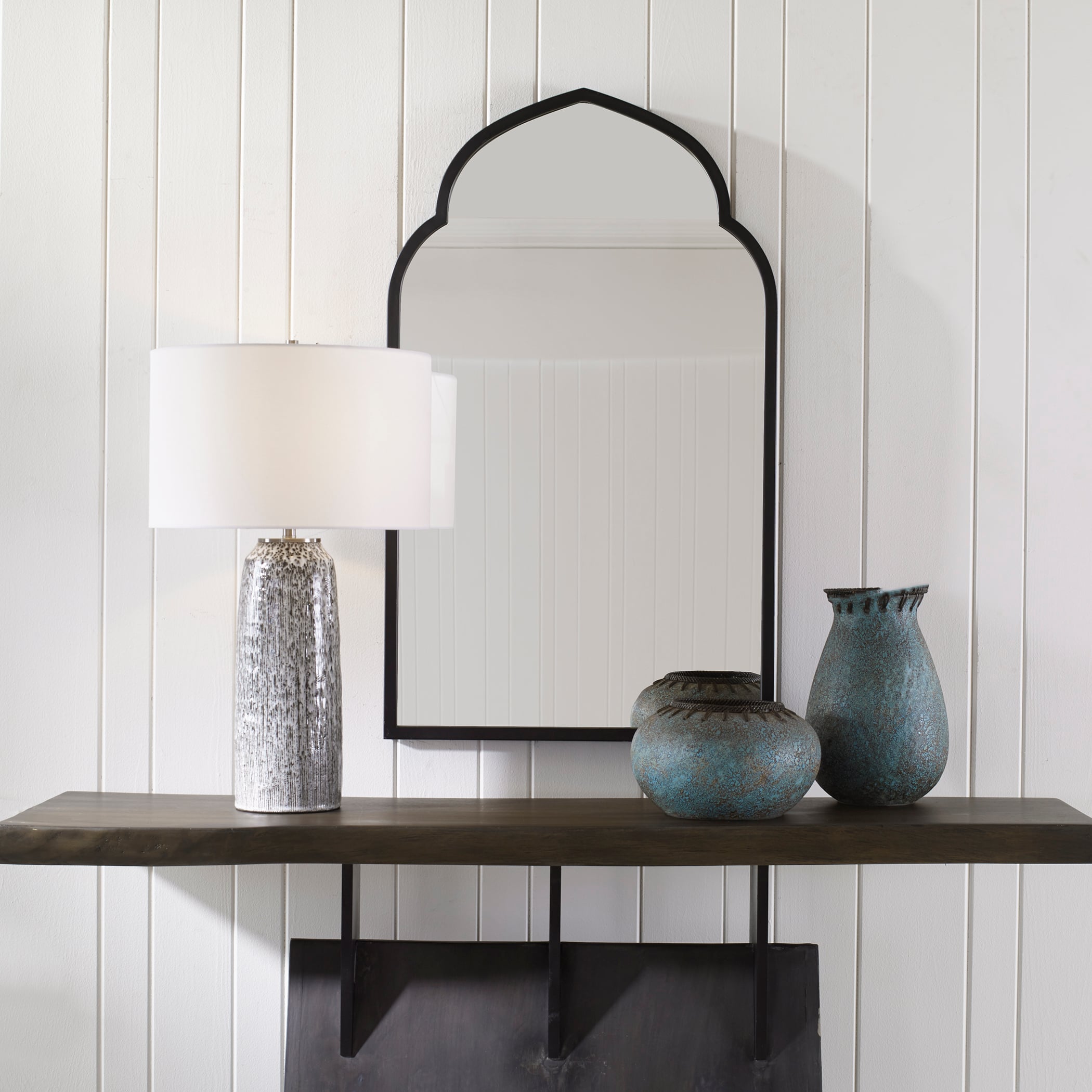 Uttermost Kenitra Kenitra Black Arch Mirror
