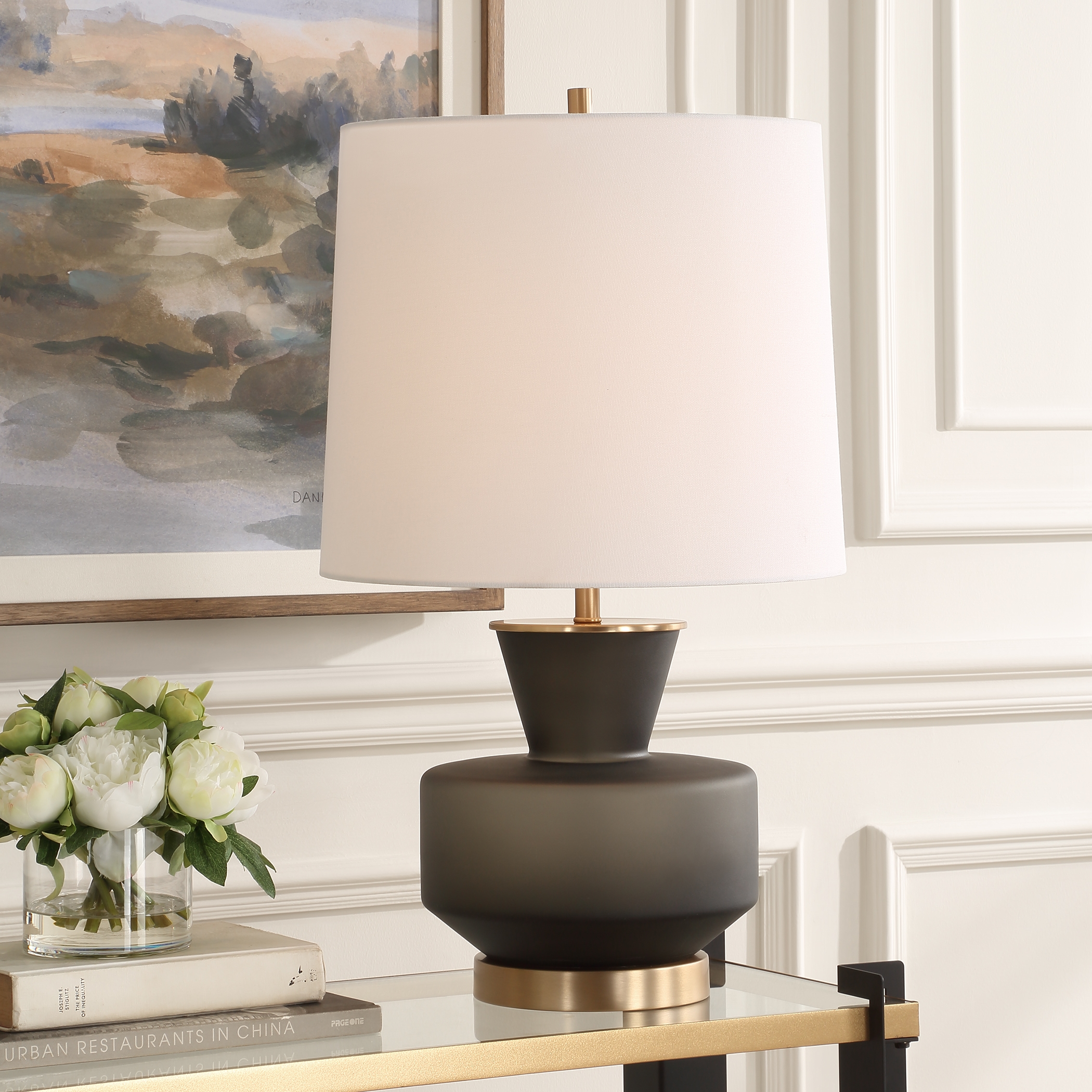 Uttermost Trentino Trentino Black Table Lamp