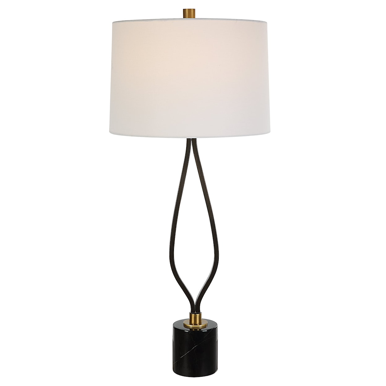 Uttermost Separate Separate Paths Iron Table Lamp