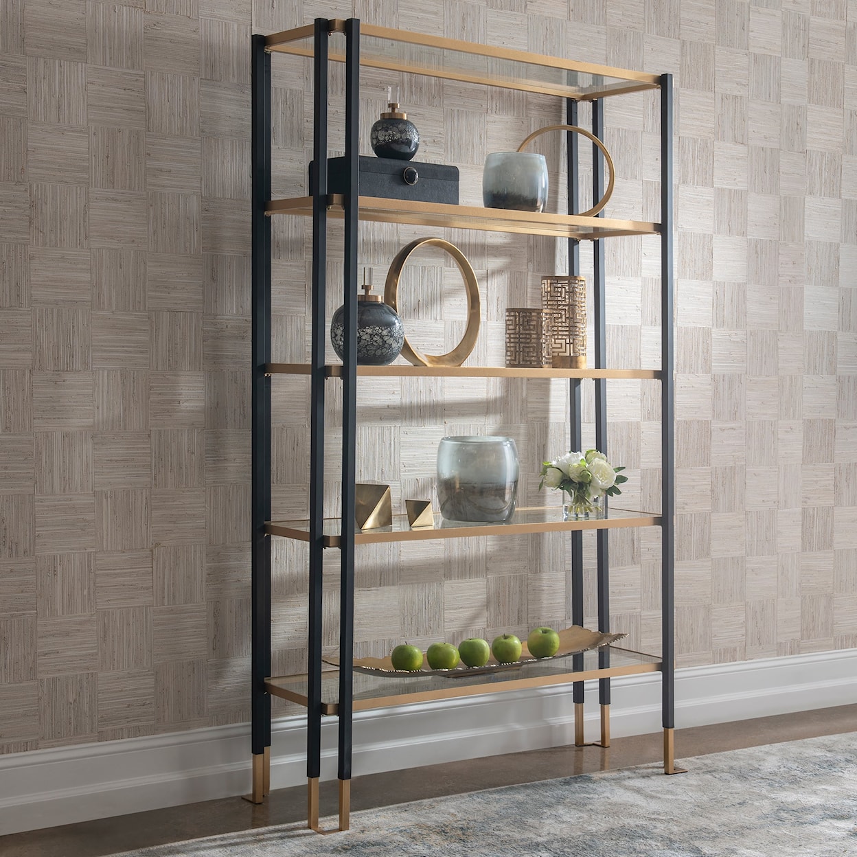 Uttermost Kentmore Kentmore Modern Etagere