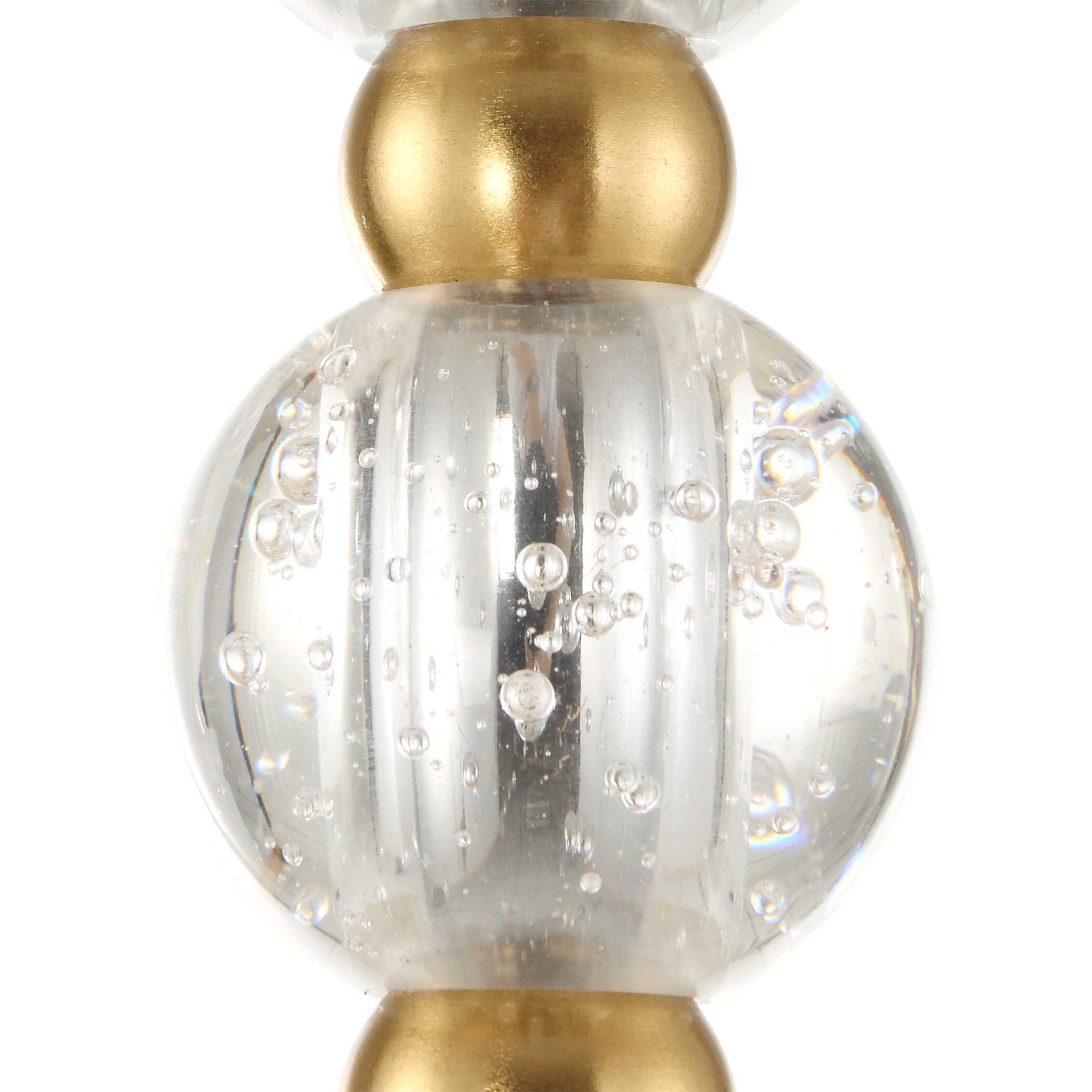 Uttermost Ripple Ripple 1 Light Frost Glass Pendant