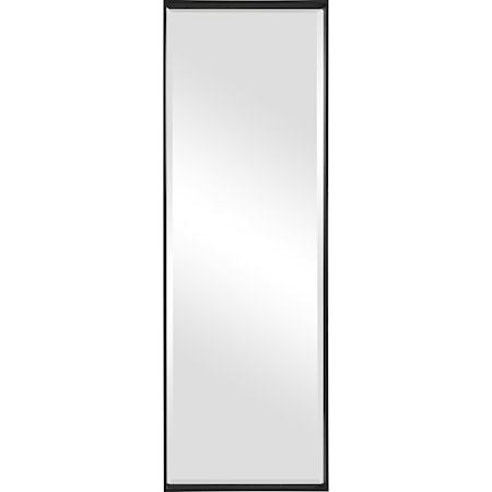 Kahn Oversized Black Rectangular Mirror