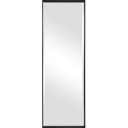 Kahn Oversized Black Rectangular Mirror