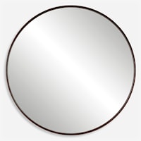 Contemporary Round Mirror