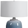 Uttermost Table Lamps Blue Waters Ceramic Table Lamp