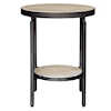 Uttermost Dauntless Dauntless Travertine Side Table