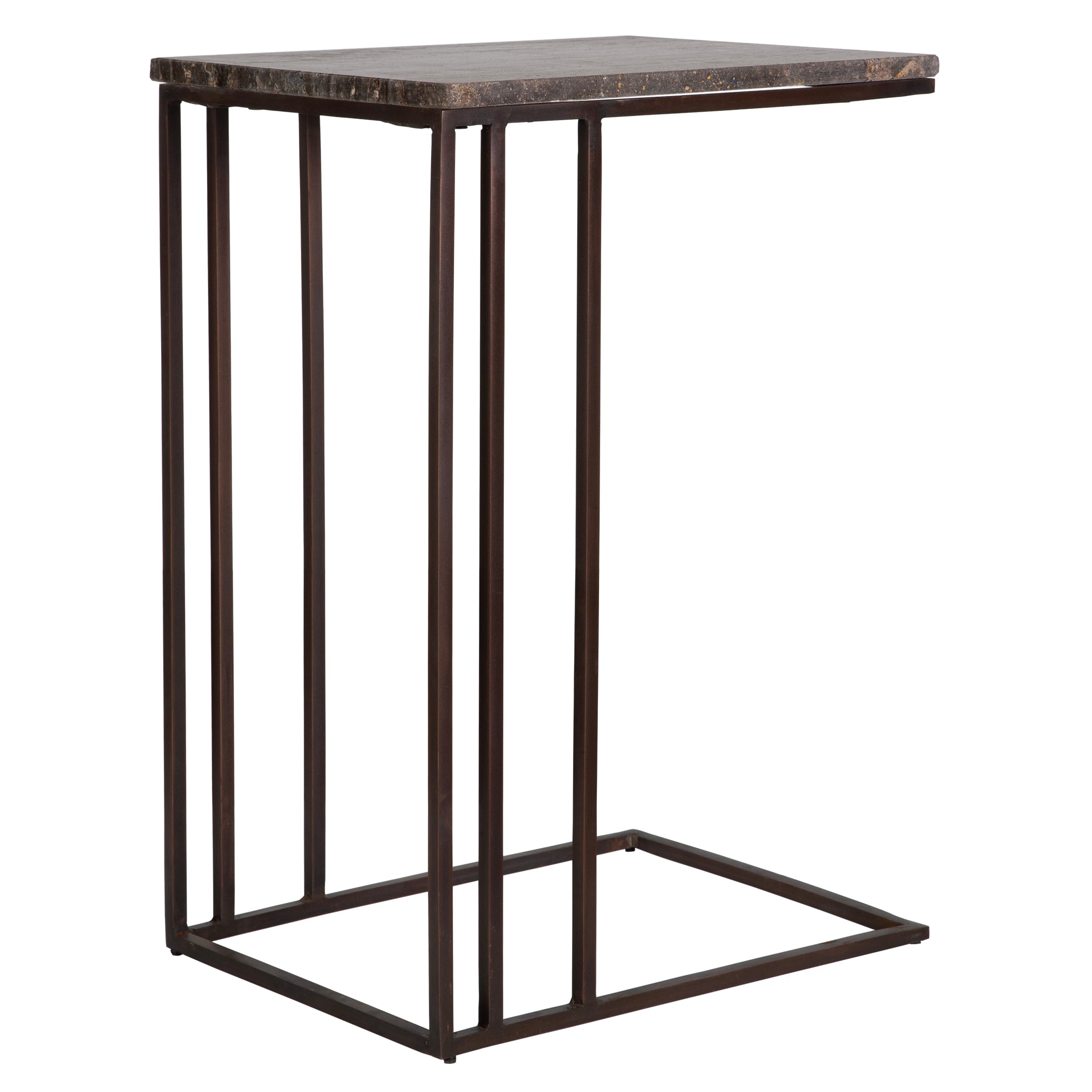Uttermost Theodore Theodore Travertine Accent Table