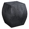 Uttermost Grove Grove Black Wooden Accent Stool