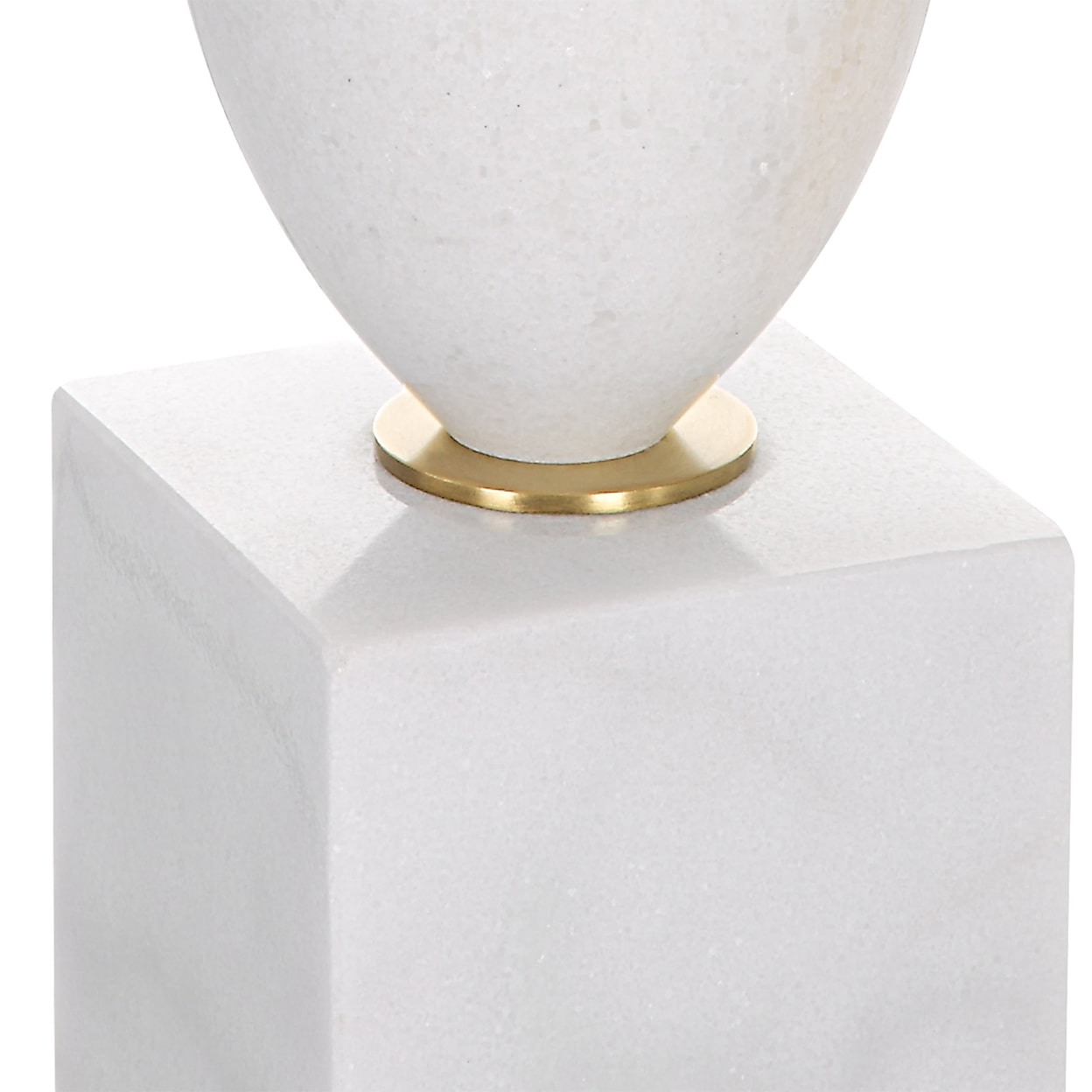Uttermost Regalia Regalia White Marble Table Lamp