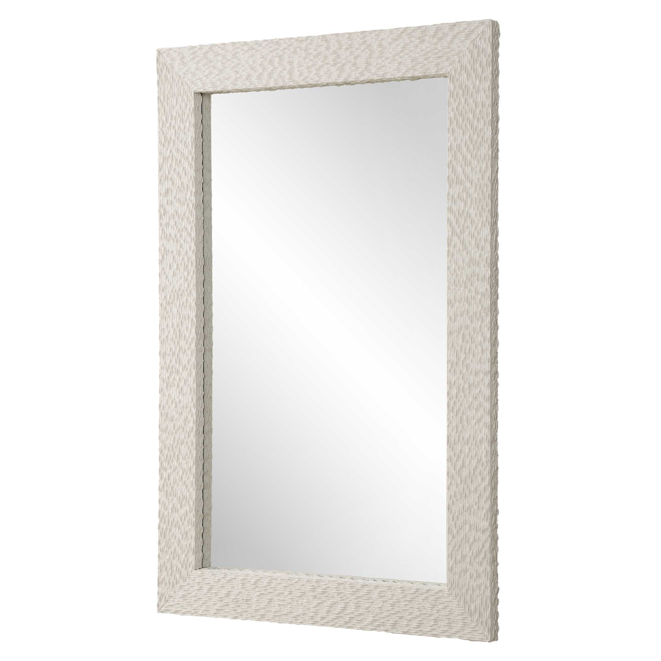 Uttermost Everett Everett Ivory Stone Mirror
