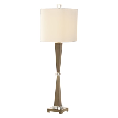 Niccolai Antiqued Nickel Lamp