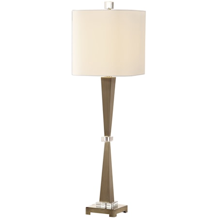 Niccolai Antiqued Nickel Lamp