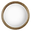 Uttermost Mirrors - Round Spera Round Gold Mirror