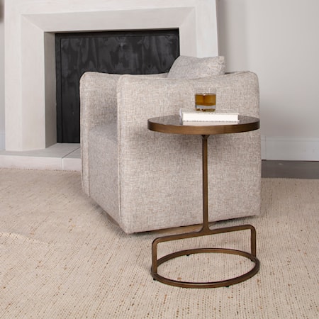 Jessenia Stone Accent Table