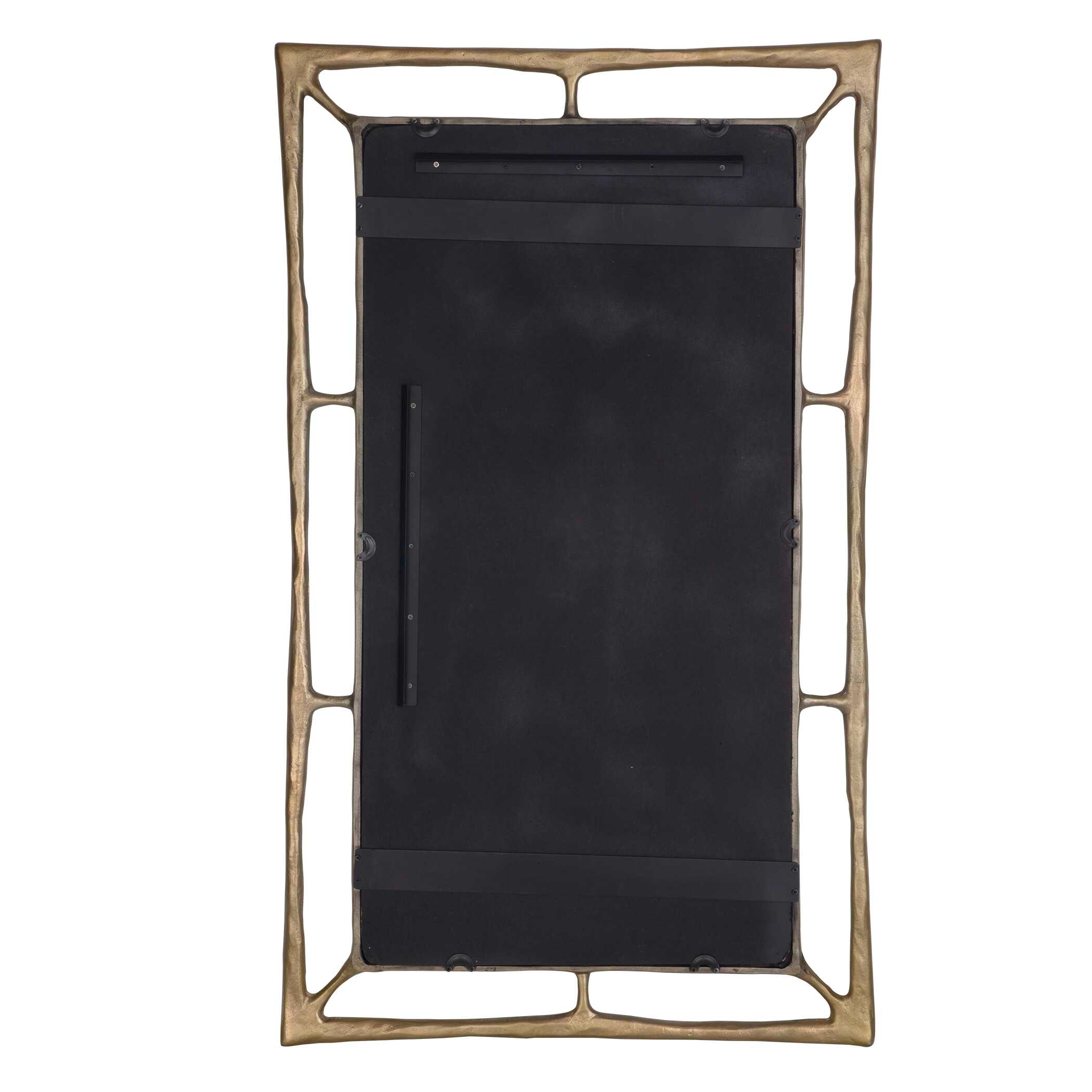 Uttermost Felix Felix Brass Rectangle Mirror