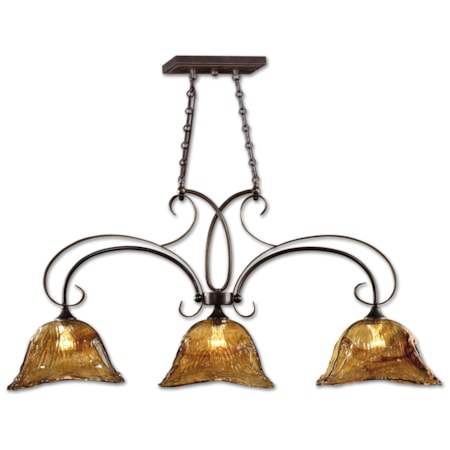 Vetraio 3-Light Kitchen Island