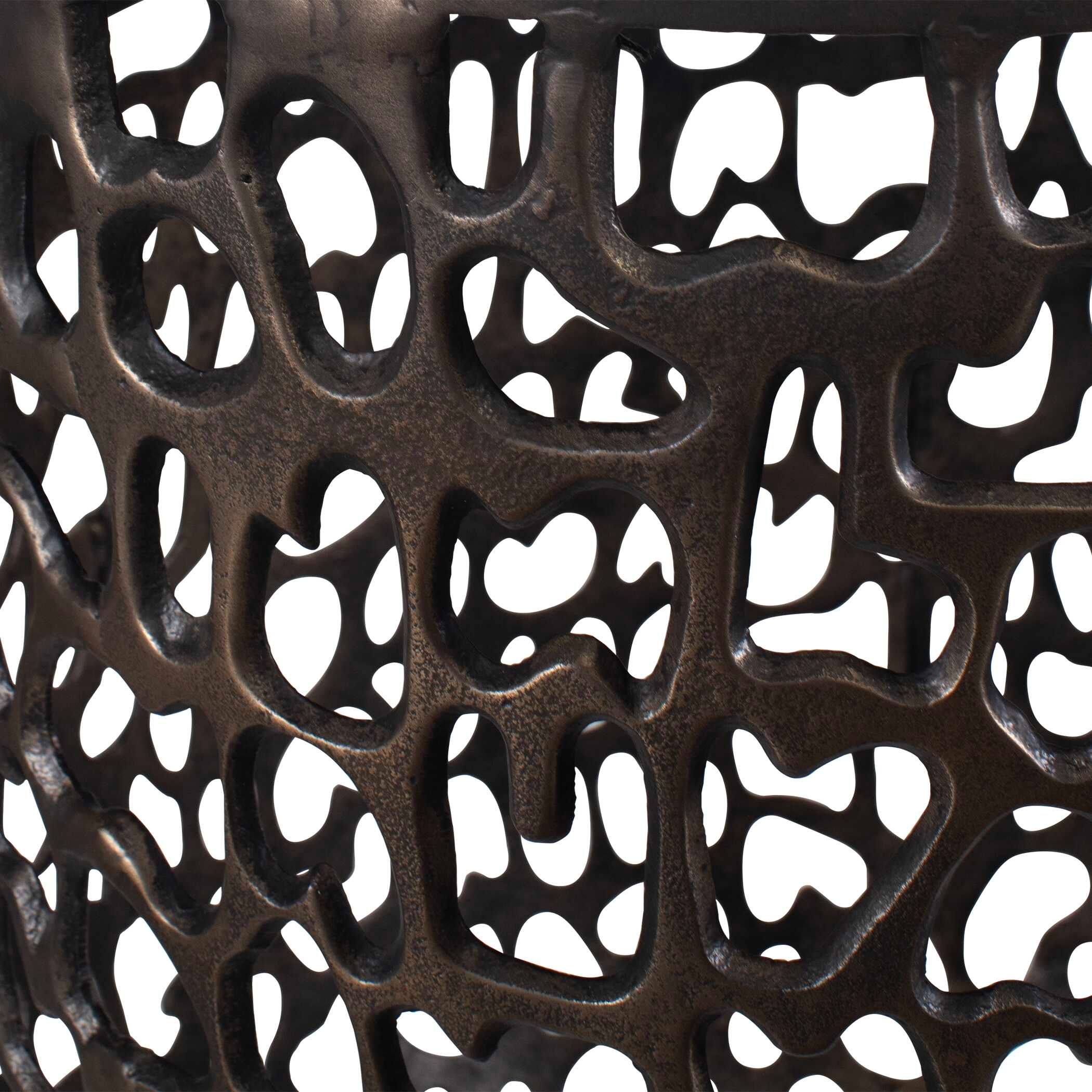 Sabena White Marble Outdoor Side Table