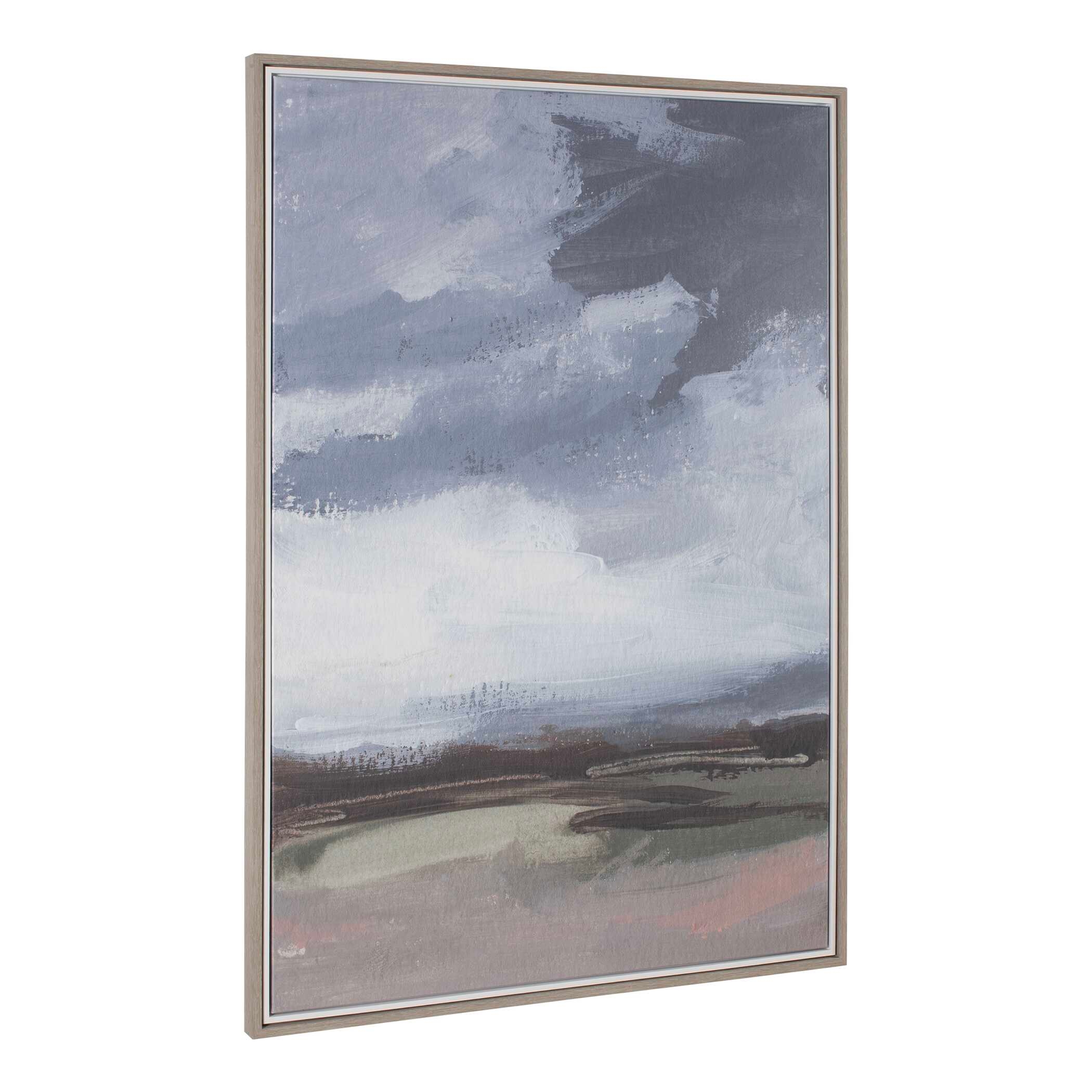 Bracing Framed Landscape Art