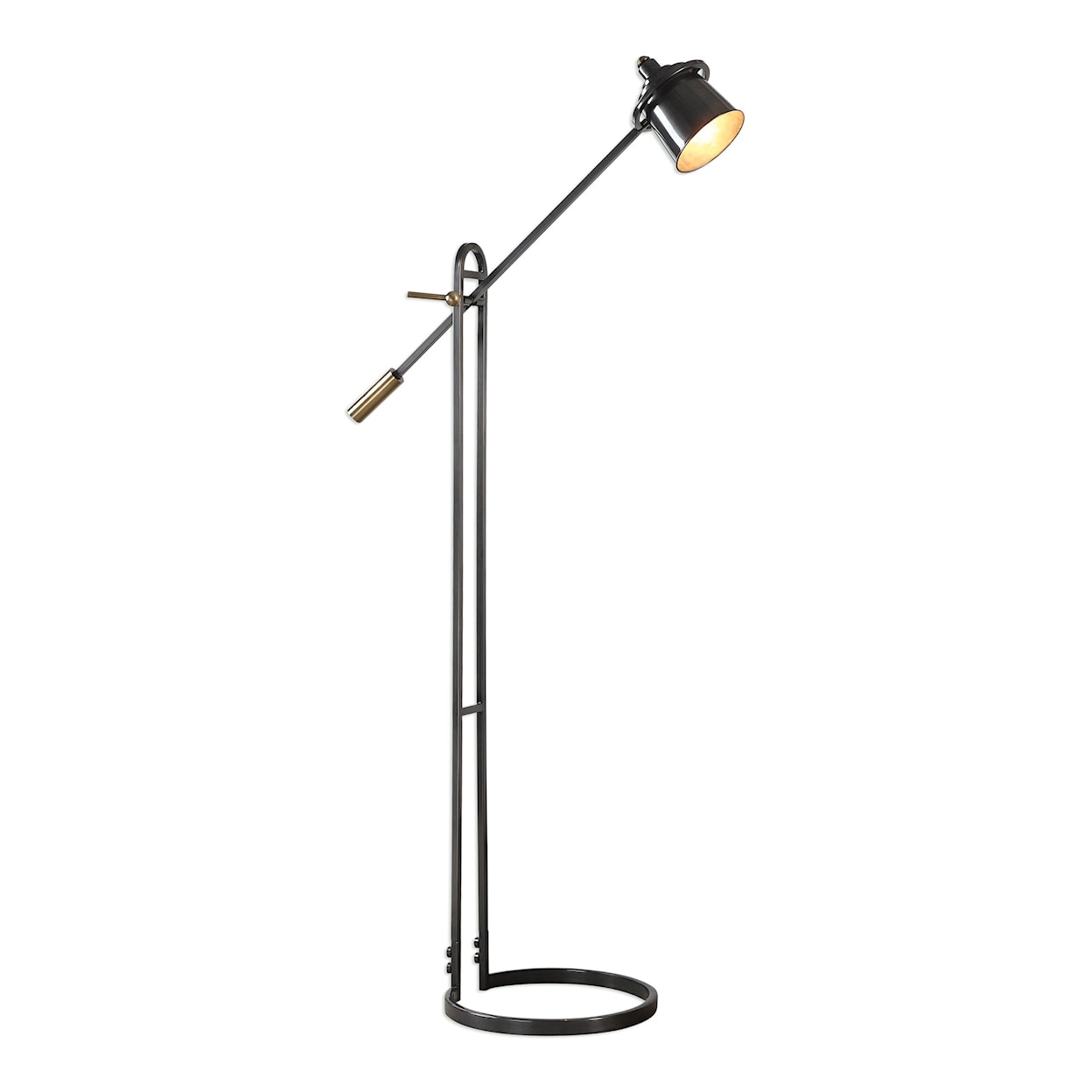 Uttermost Floor Lamps Chisum Dark Bronze Floor Lamp