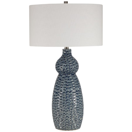 Holloway Cobalt Blue Table Lamp