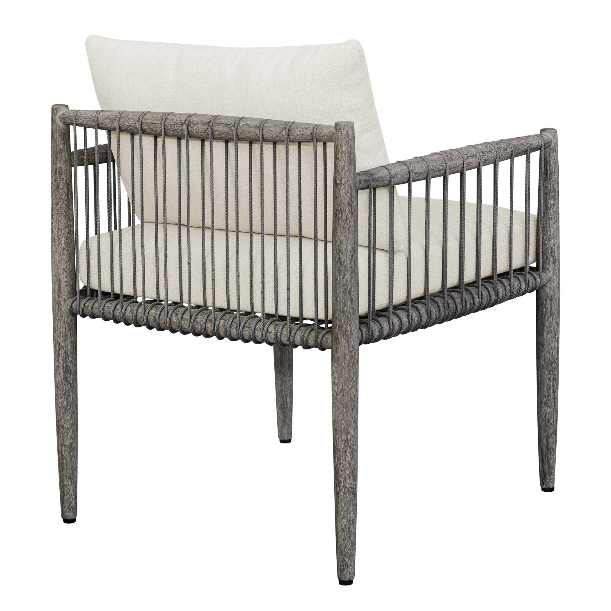 Uttermost Borneo Borneo White Outdoor Dining Chair