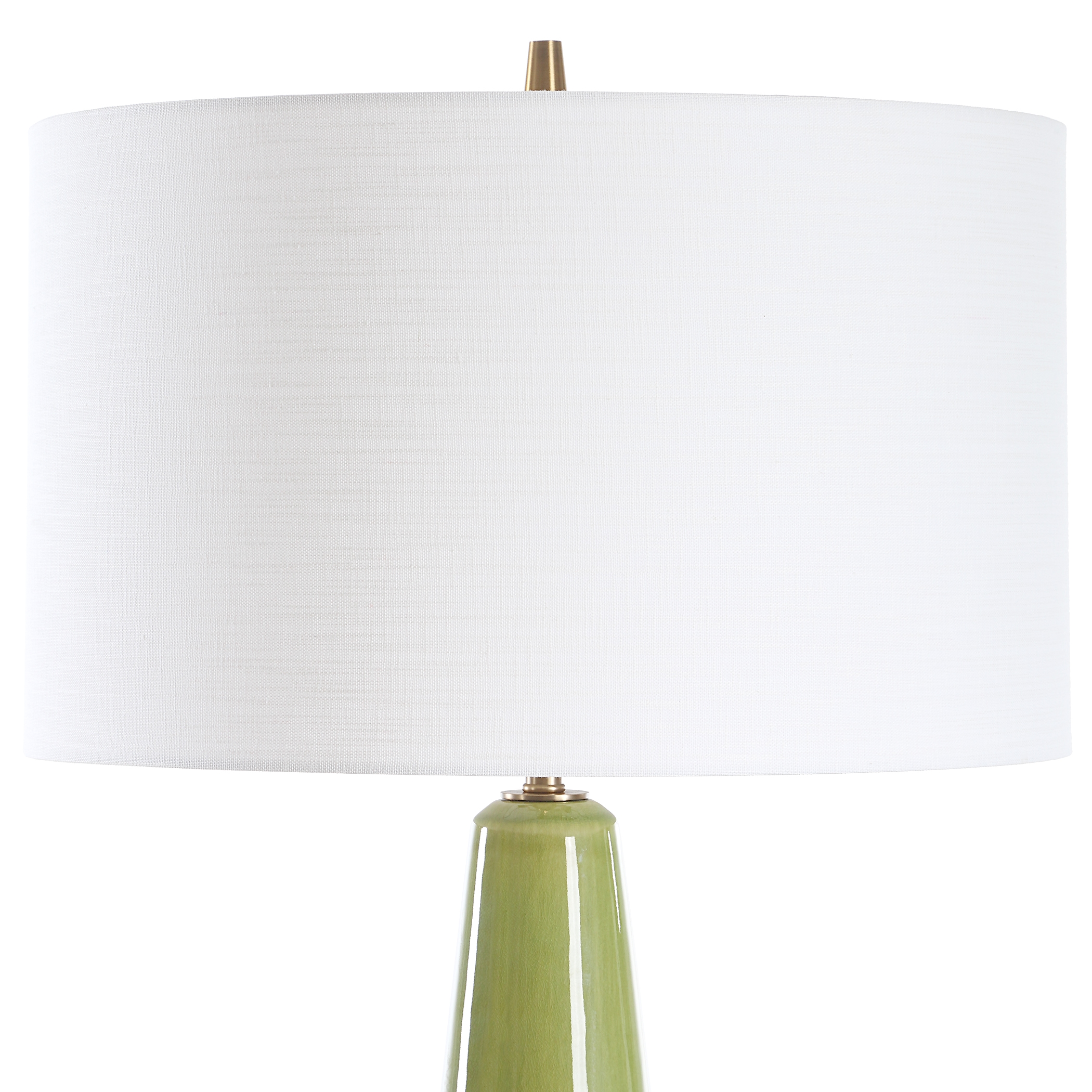 Mendell Moss Green Table Lamp