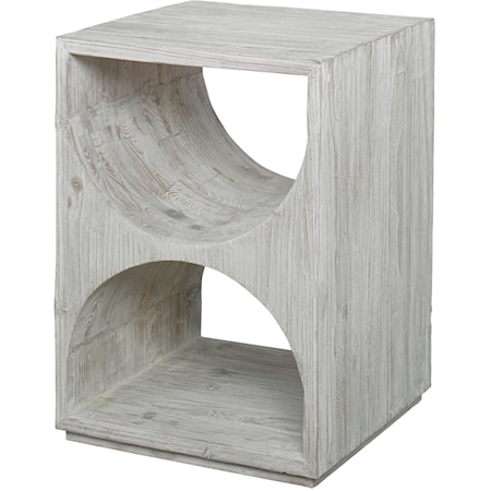 Hans White Side Table