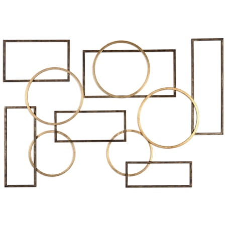 Elias Bronze And Gold Wall Art