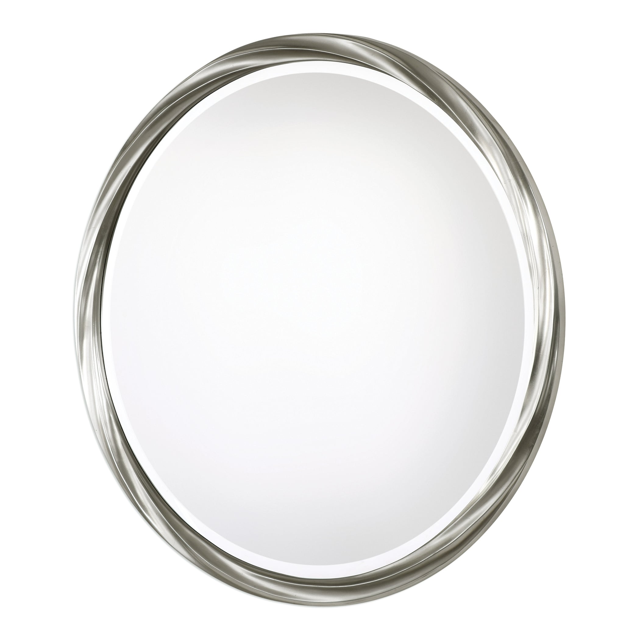 Orion Silver Round Mirror