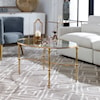 Uttermost Accent Furniture - Occasional Tables Vitya Glass Coffee Table