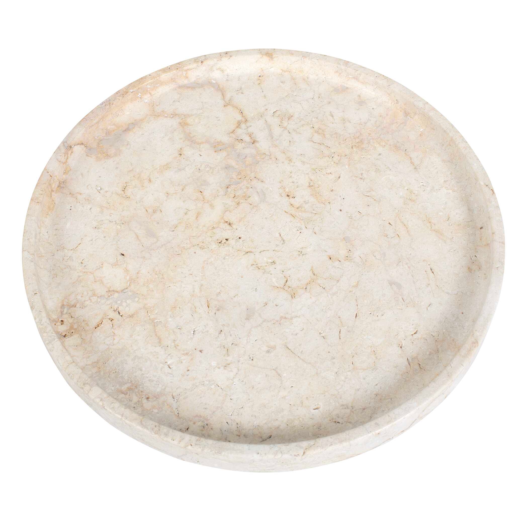 Uttermost Travessa Travessa Outdoor Round Stone Tray