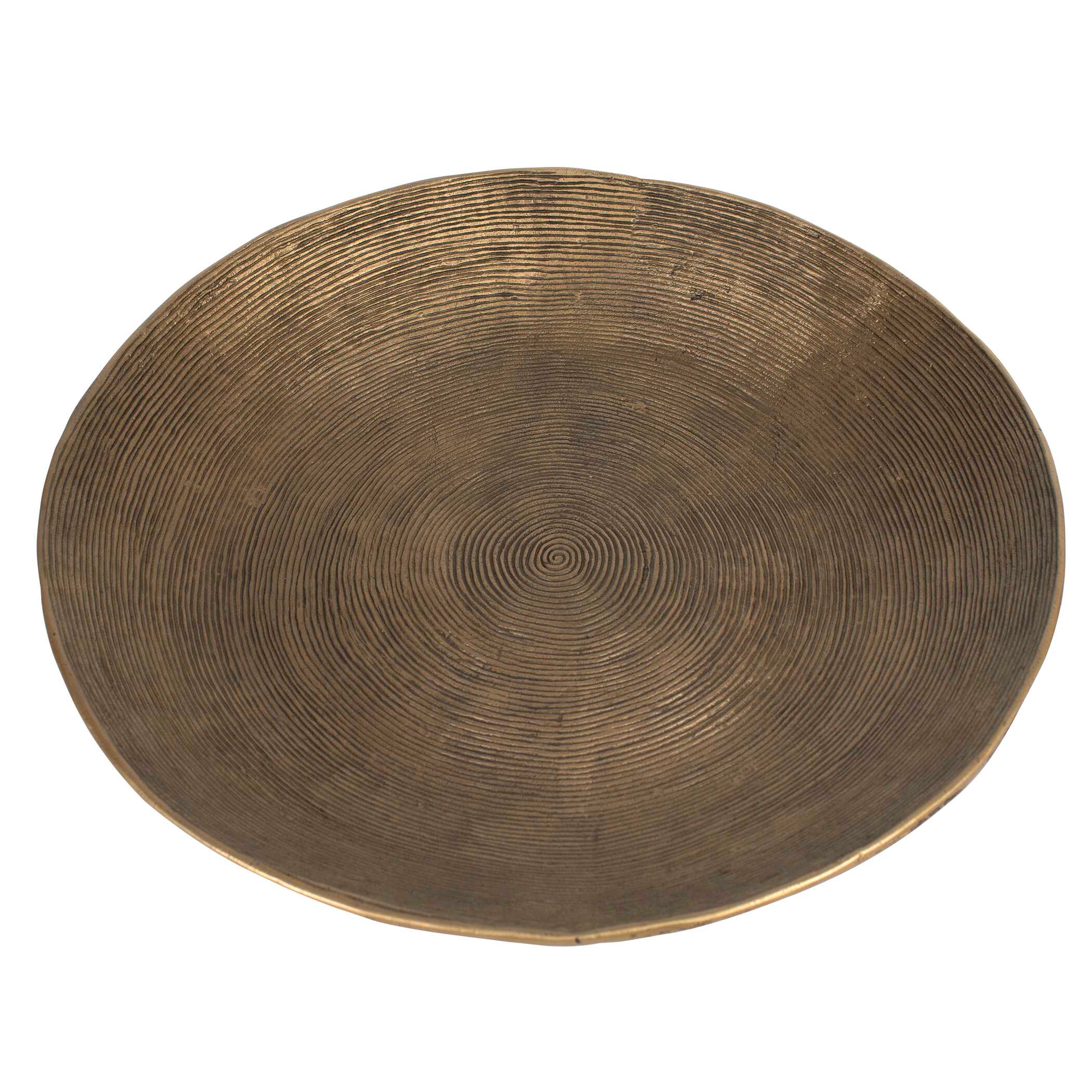 Stratum Round Brass Bowls