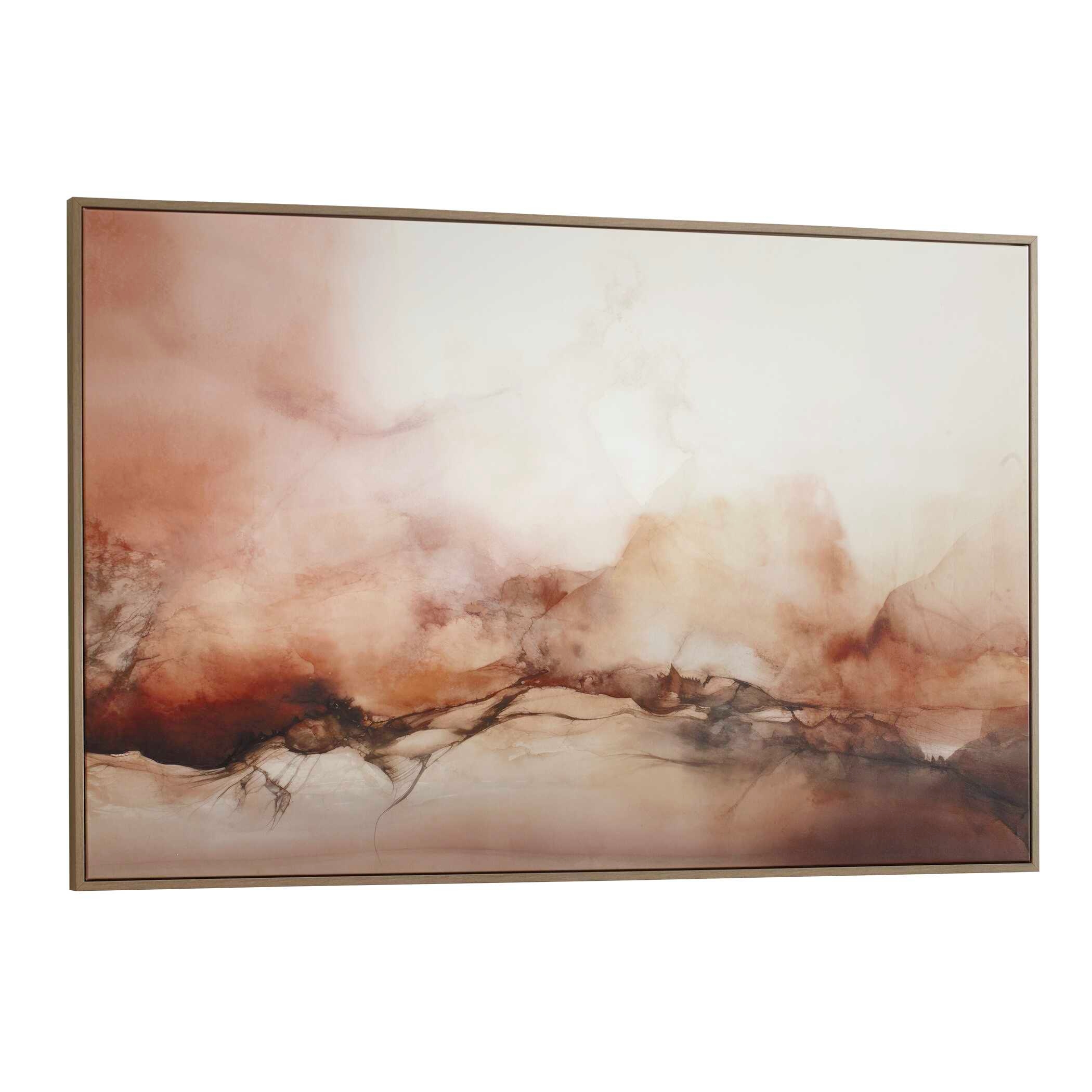 Uttermost Rise Rise Framed Modern Canvas