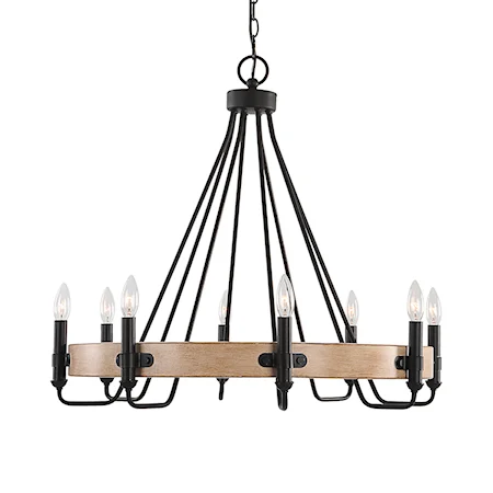 Farmhouse 8-Light Chandelier