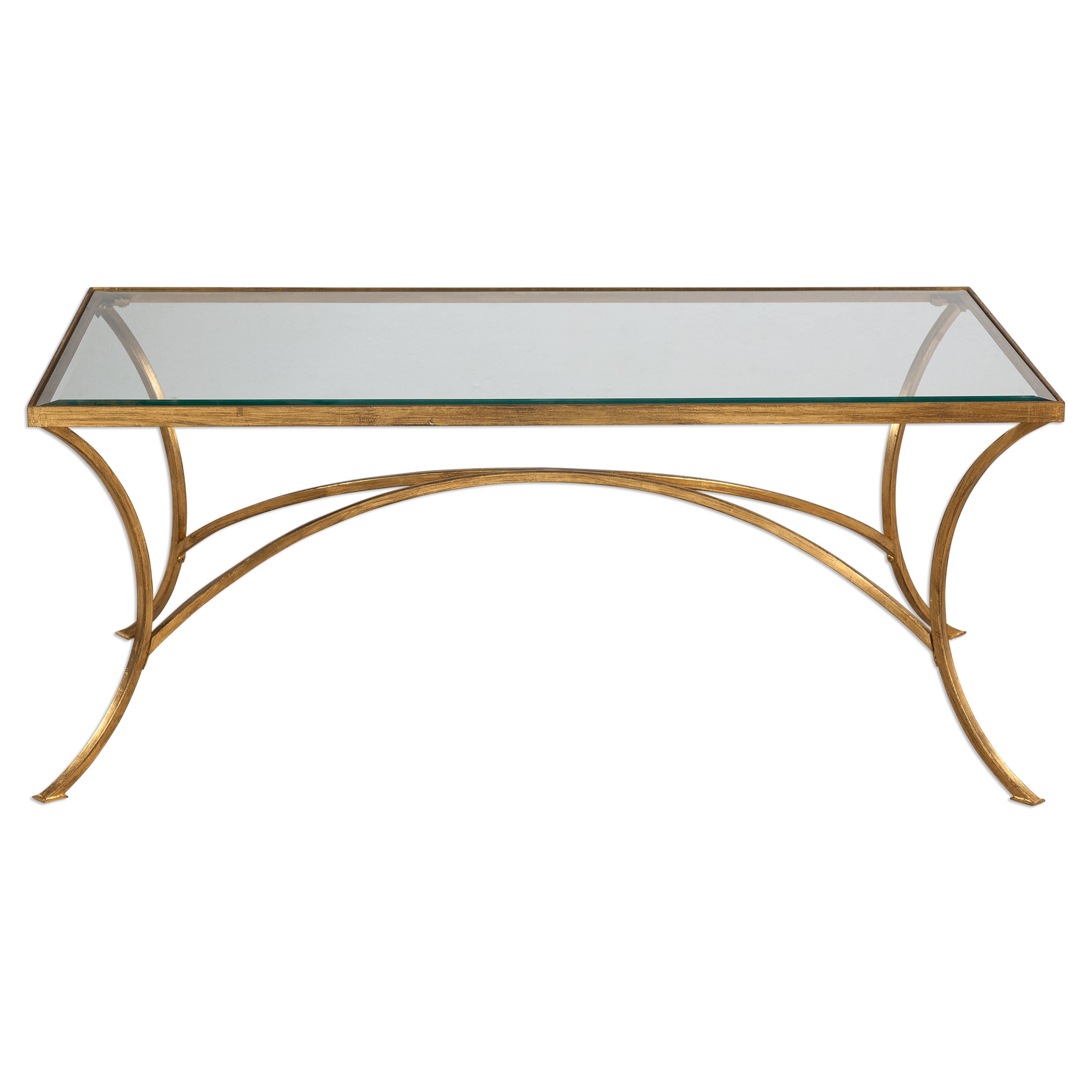 uttermost alayna gold end table