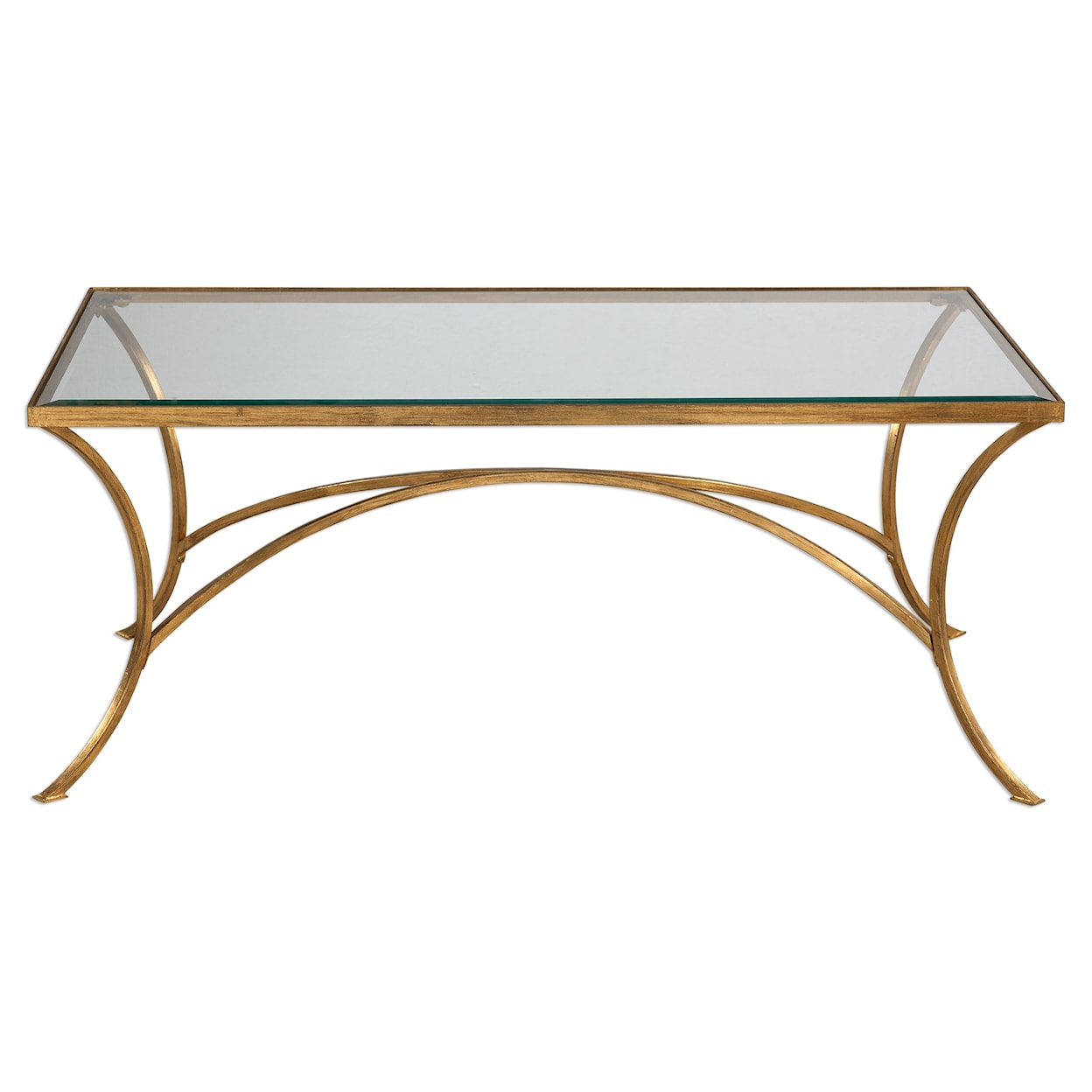 Uttermost Accent Furniture - Occasional Tables Alayna Gold Coffee Table