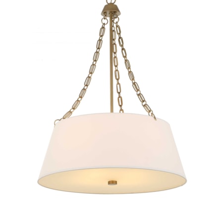 Andalucia 4 Light Drum Pendant