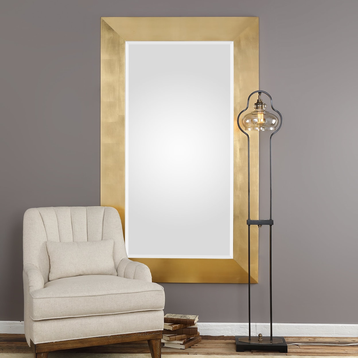 Uttermost Mirrors Chaney Gold Mirror