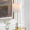 Uttermost Turret Gold Buffet Table Lamp