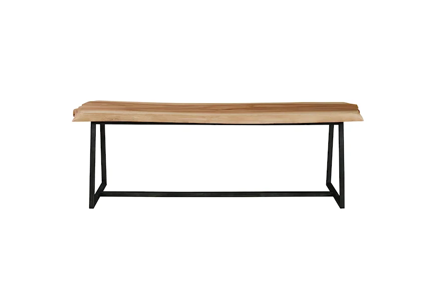 Accent Furniture - Benches Laurel Wooden Bench by Uttermost at Janeen's Furniture Gallery