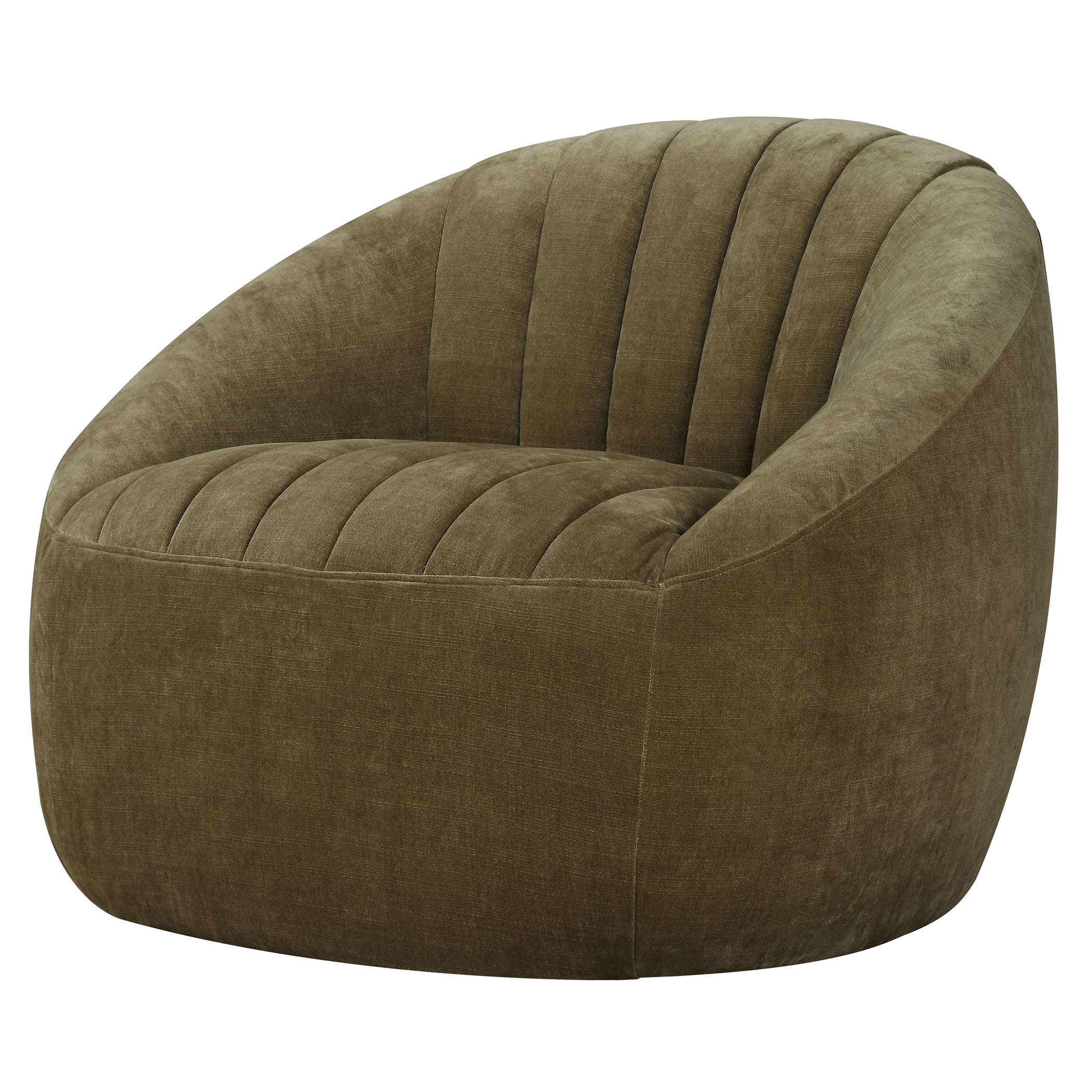 Uttermost Narrows Narrows Moss Green Swivel Chair