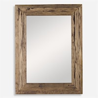 Rennick Rustic Wood Mirror